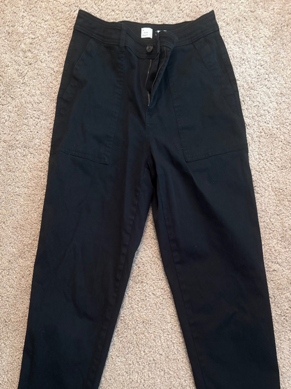 A New Day Black Women's Tapered Ankle Pants Size 12